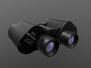 binoculars b-12 ussr 3D Модель