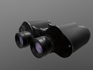 binoculars b-12 ussr 3D Модель