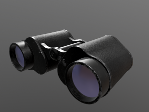 binoculars b-12 ussr 3D Модель