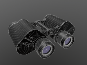binoculars b-12 ussr 3D Модель