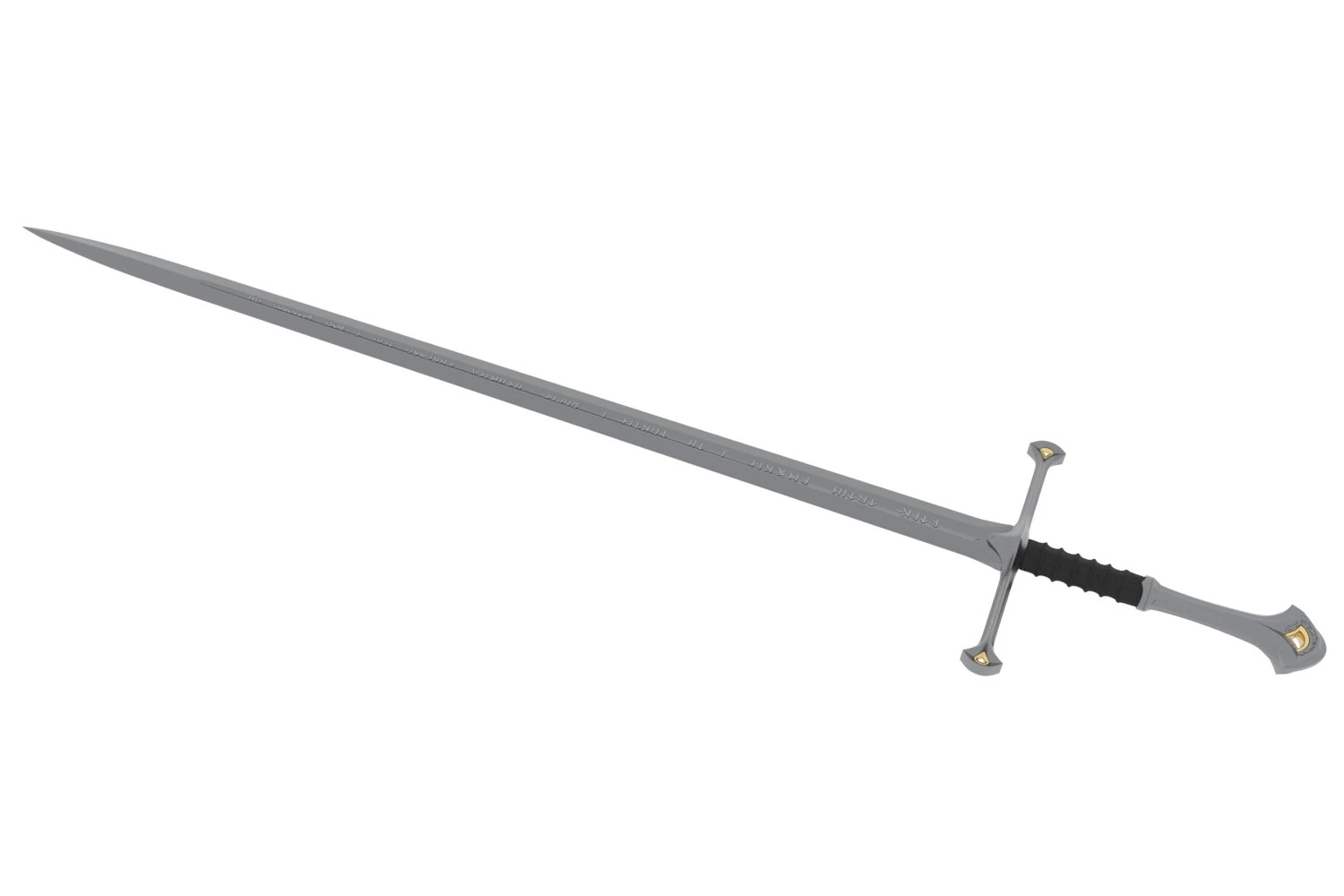 the anduril sword 3D Model .c4d .max .obj .3ds .fbx .stl .blend