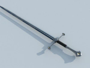 the anduril sword 3D Model