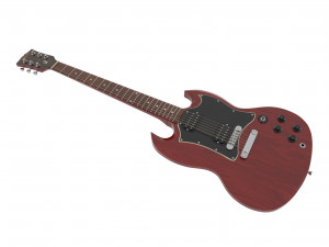 gibson sg guitar Modelo 3D