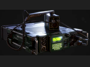 Milit&auml;rfunk 3D Modell