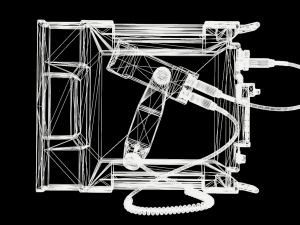 Military radio Modelo 3D