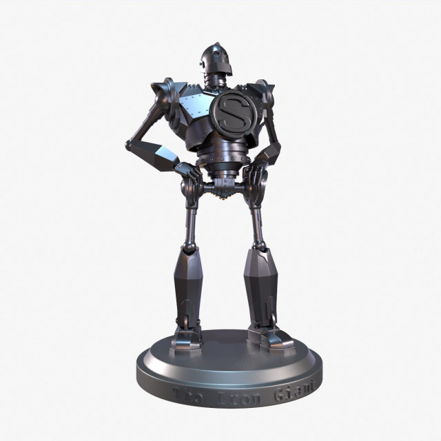 The Iron Giant Modèles 3D en vedette .c4d .max .obj .3ds .fbx .stl .blend 