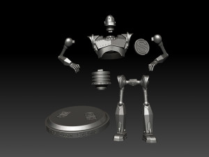 The Iron Giant Modèles 3D en vedette