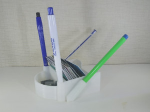tarjetero y porta lapiceros Model Cetak 3D