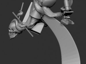 Octopus 3Dモデル