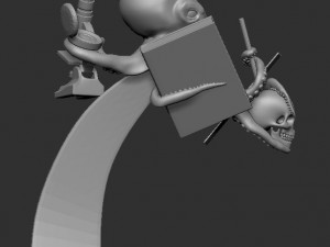 Octopus 3Dモデル