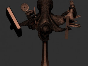Octopus 3Dモデル