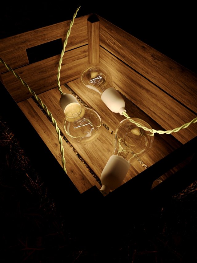 Lamp in box 3Dモデル .c4d .max .obj .3ds .fbx .stl .blend 