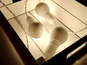 Lamp in box 3Dモデル