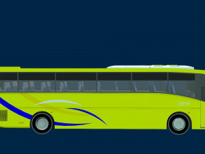bus 1 Model 3D