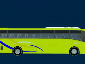 bus 1 3D Model