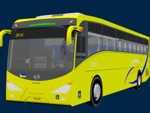 bus 1 3D Model