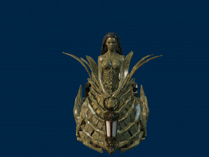 boat 1 low-poly Modello 3D