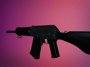 saiga-12 low-poly 3D Model