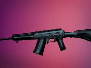 saiga-12 low-poly 3D Model