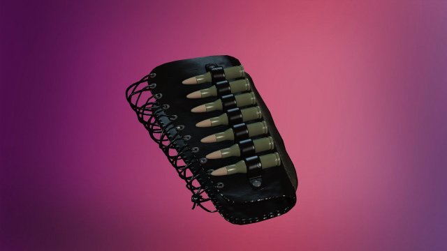 sniper m24 low-poly 3D 모델 .c4d .max .obj .3ds .fbx .stl .blend 