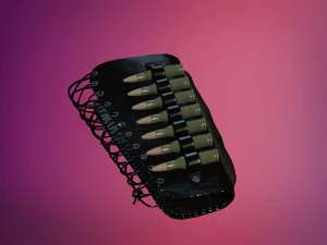 スナイパー M24 ローポリ 3Dモデル