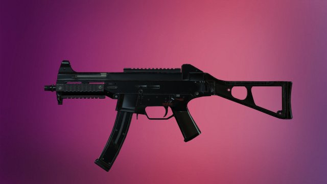 ump low-poly Model 3D .c4d .max .obj .3ds .fbx .stl .blend 