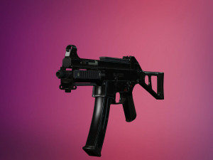 ump low-poly Model 3D