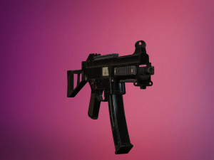 ump low-poly Model 3D