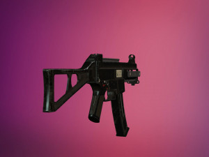 ump low-poly Model 3D