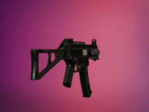 ump low-poly Model 3D