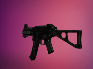 ump low-poly Model 3D