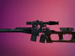 vss ローポリ 3Dモデル
