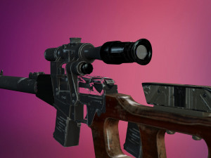 vss low-poly 3D Model