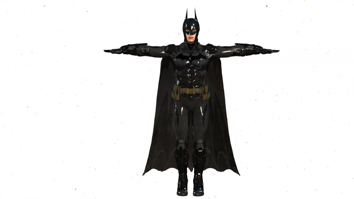 realistic batman rigged 3D Model .c4d .max .obj .3ds .fbx .stl .blend