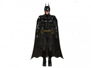 realistic batman rigged 3D Model