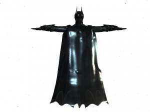realistic batman rigged 3D Model