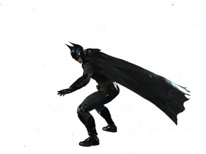 realistic batman rigged 3D Model