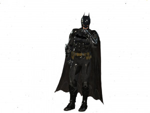 realistic batman rigged 3D Model