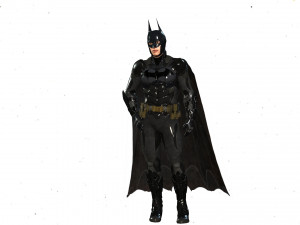 realistic batman rigged 3D Model