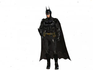 realistic batman rigged 3D Model