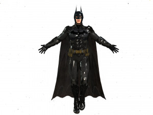 realistic batman rigged 3D Model