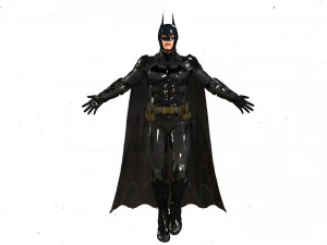 realistic batman rigged 3D Model