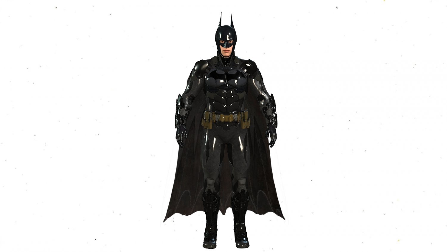 realistic batman rigged 3D Model in Man 3DExport