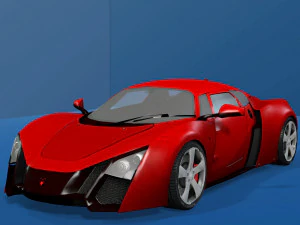 realistic car-1 3D Model