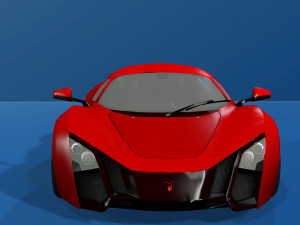 realistic car-1 3D Model