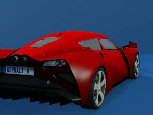realistic car-1 3D Model