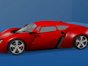 realistic car-1 3D Model