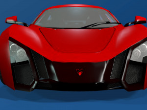realistic car-1 3D Model