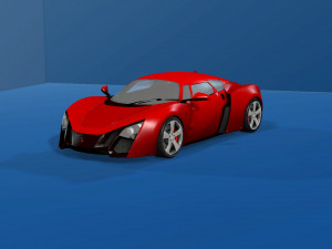 realistic car-1 3D Model