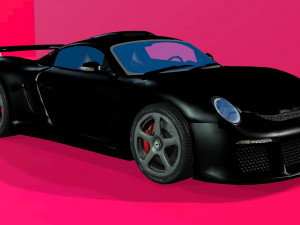 realistic car-2 3D Model